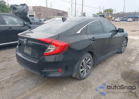 2017 Honda Civic Ex из США, поврежденный, VIN 19XFC2F70HE006403